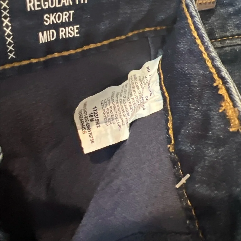 Lee Denim Mini Skort - Picture 5 of 7